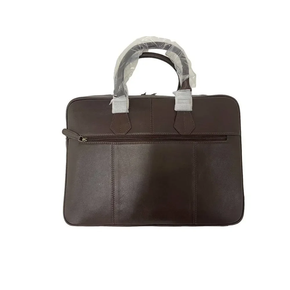 Leather Laptop Briefcase Bag